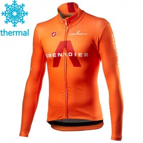 Maillot Cyclisme 2021 Ineos Grenadiers  Hiver Thermal Fleece N002